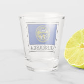 Nebraska Schnapsglas (Rückseite)