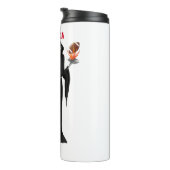 Nebraska-Sensenmann Thermosbecher (Nach rechts gedreht)