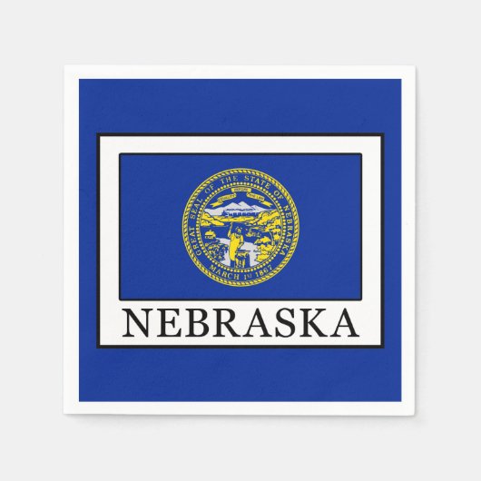 Nebraska Serviette (Vorderseite)