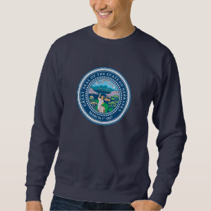 Nebraska-Siegel, amerikanisches Staats-Siegel Sweatshirt