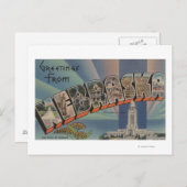 Nebraska (Staat Hauptstadt/Blume) Postkarte (Vorne/Hinten)
