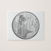Nebraska Staat Quarter Puzzle (Horizontal)