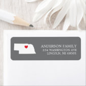 NEBRASKA STAAT | Rücksendekennzeichen verschieben (Insitu)