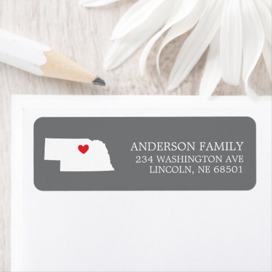 NEBRASKA STAAT | Rücksendekennzeichen verschieben (Insitu)