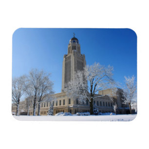 Nebraska-Staats-Hauptstadt Magnet