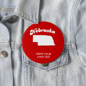 NEBRASKA-STAATS-MOTTO-T - SHIRT T - Shirt Button (Beispiel)