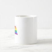 Nebraska Staatsstolz LGBTQ-Fortschrittsstolz Kaffeetasse (Mittel)