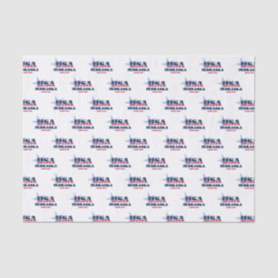 Nebraska Staatsstolz Tissue Paper Seidenpapier