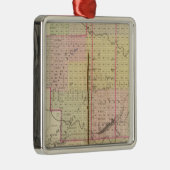 Nebraska-Stadt, Nebraska Ornament Aus Metall (Rechts)