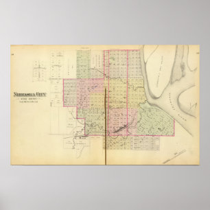 Nebraska-Stadt, Nebraska Poster