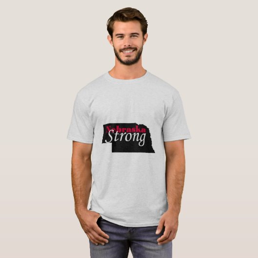 Nebraska stark T-Shirt (Vorne ganz)