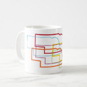 Nebraska-Stolz Kaffeetasse (Vorderseite Links)