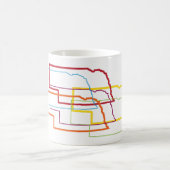 Nebraska-Stolz Kaffeetasse (Mittel)