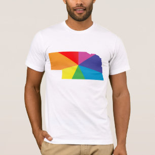 nebraska Stolz. verworren. T-Shirt