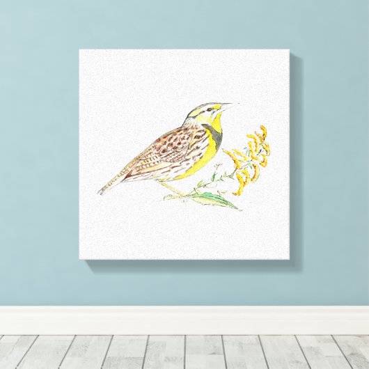 Nebraska Stretched Canvas Print Leinwanddruck (Insitu (Holzboden))