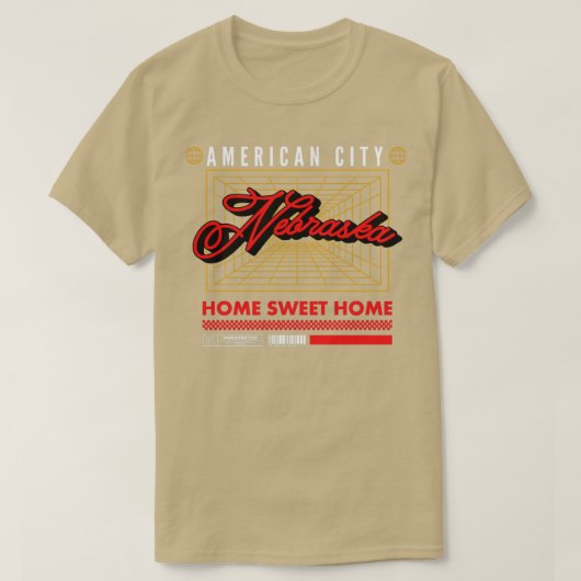 Nebraska T-Shirt (Design vorne)