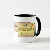 Nebraska-Tasse Tasse (VorderseiteRechts)