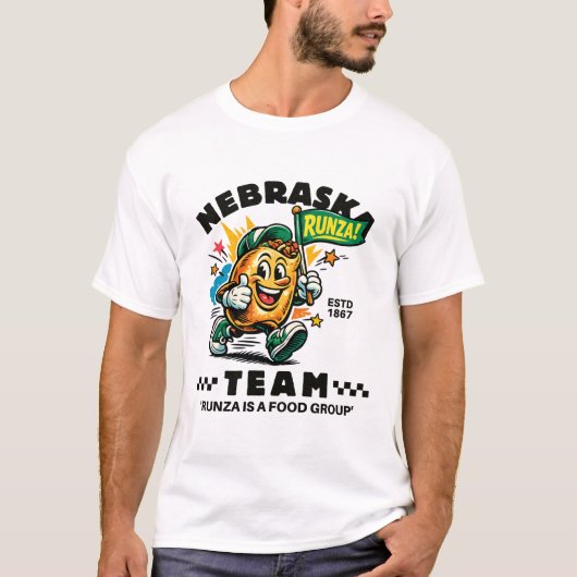 Nebraska : team runza T-Shirt (Vorderseite)