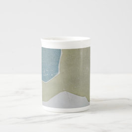 "Nebraska to Kansas" Kaffee Bassie Porzellantasse