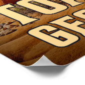 Nebraska Toadstool Geologic Park V02 Poster (Ecke)
