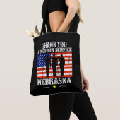 Nebraska Tote Bag Leinwand Tasche (Von Nahem)
