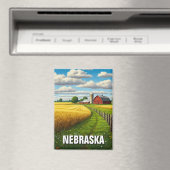 Nebraska Travel Magnet (In Situ (Geschirrspüler))