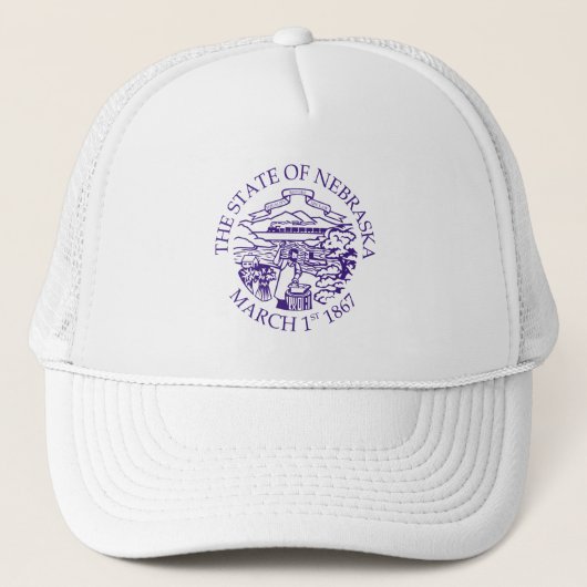 Nebraska Truckerkappe (Vorderseite)