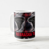 NEBRASKA TWISTER KAFFEETASSE (Vorderseite Links)