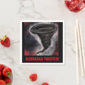 NEBRASKA TWISTER SERVIETTE (Beispiel)