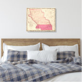 Nebraska und Kansas 2 Leinwanddruck (Insitu (Schlafzimmer))