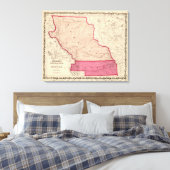 Nebraska und Kansas 2 Leinwanddruck (Insitu (Schlafzimmer))