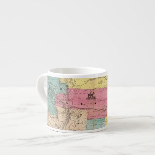Nebraska und Kansas 3 Espressotasse (Vorderseite Links)