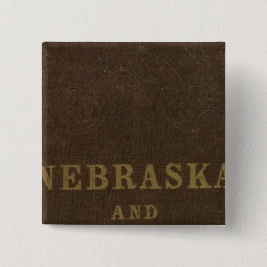 Nebraska und Kansas Button (Vorderseite)