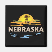Nebraska USA Magnet (Vorne)