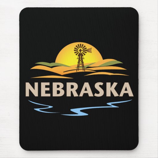 Nebraska USA Mousepad (Vorne)