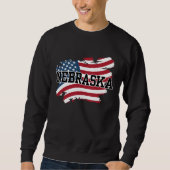 Nebraska USA Sweatshirt (Vorderseite)