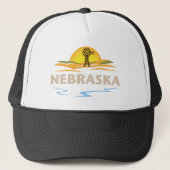 Nebraska USA Truckerkappe (Vorderseite)