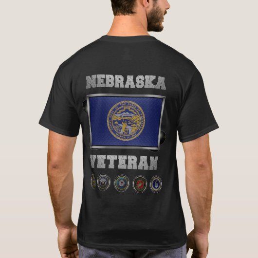 Nebraska Veteran Tshirt (Rückseite)