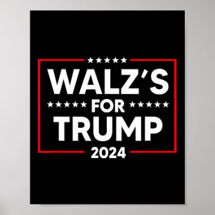 Nebraska W ist für Trump Poster