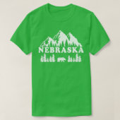 Nebraska Wandern T-Shirt (Design vorne)