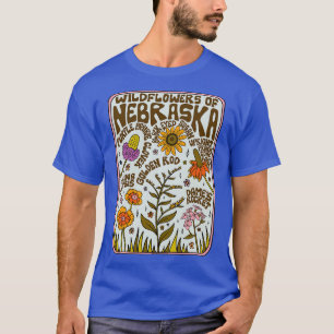 Nebraska-Wildblumen T-Shirt