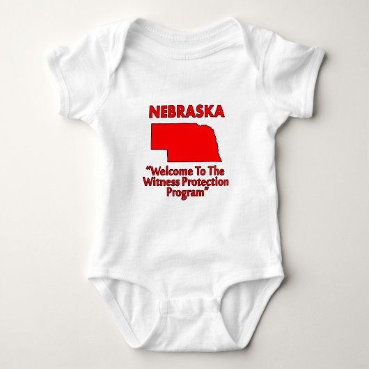 Nebraska - Zeugenschutzprogramm Baby Strampler (Vorderseite)