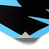 Nebraska Zuhause Heart Staaten Poster Sign (Ecke)