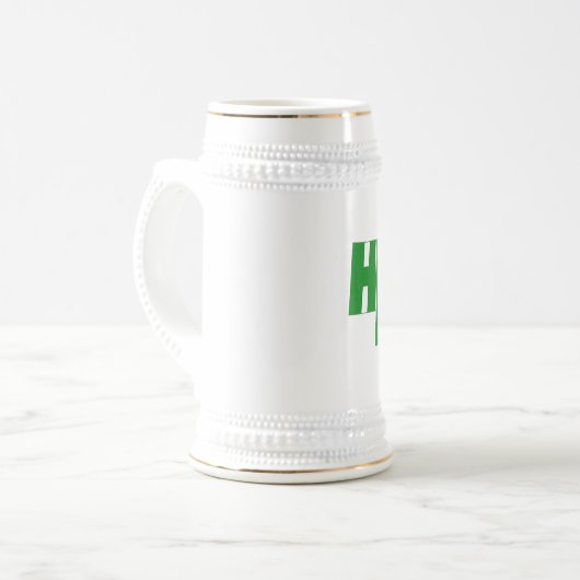 Nebraska Zuhause Staat Bierglas (Vorderseite Links)