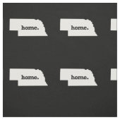 Nebraska-Zuhause Stoff (Muster)