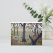 Nebst im Herbst im Wald Postkarte (Stehend Vorderseite)