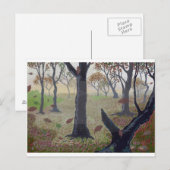 Nebst im Herbst im Wald Postkarte (Vorne/Hinten)