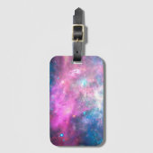 *~* Nebual Galaxie-himmlischer Weltraum Gepäckanhänger (Vorderseite Vertikal)