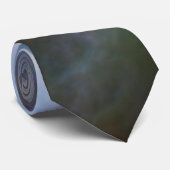 Nebula Astrophysik Light Blue Orion's Rainbow Krawatte (Gerollt)