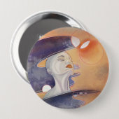 Nebula Attack und galaktische Perlenkette Button (Vorne & Hinten)